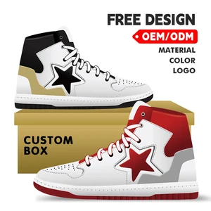 2026 High Custom Basketball Shoes Sports Casual Sneakers Retro Aj1j Basketball Style Shoes for Men and Women