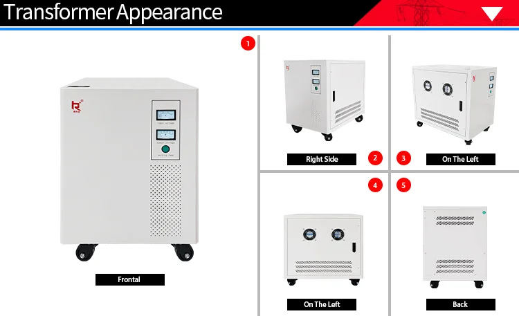 7KVA 8KVA Isolation Three Phase Isolation Power Transformer 7 8 KVA