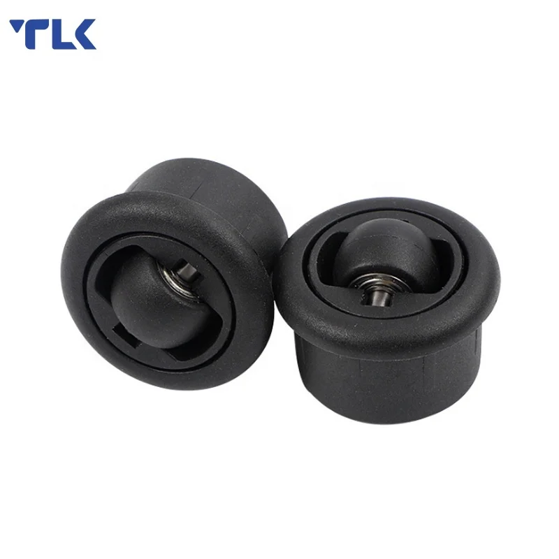 Universal Pulley Mini Caster Wheels Low Profile Hidden Round Furniture Caster Wheels