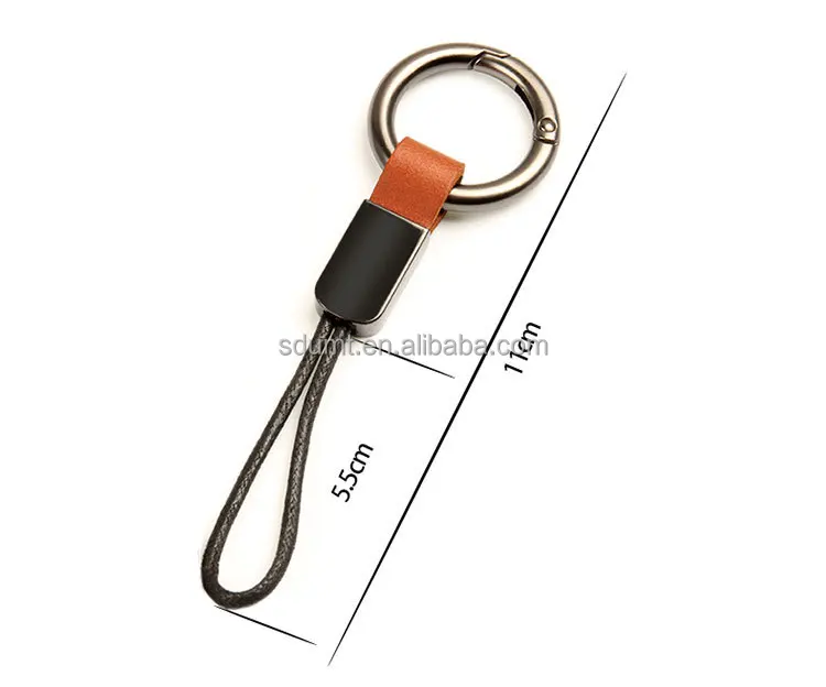 Hot Sale Simple Key Chain Leather Key Ring Bag Car Keychain Buy