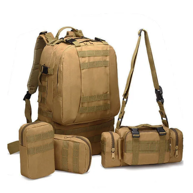 AYPPRO Custom OEM 65L Large Capacity Molle Tactical Backpack National for Camping Hunting Internal Frame Made Polyester