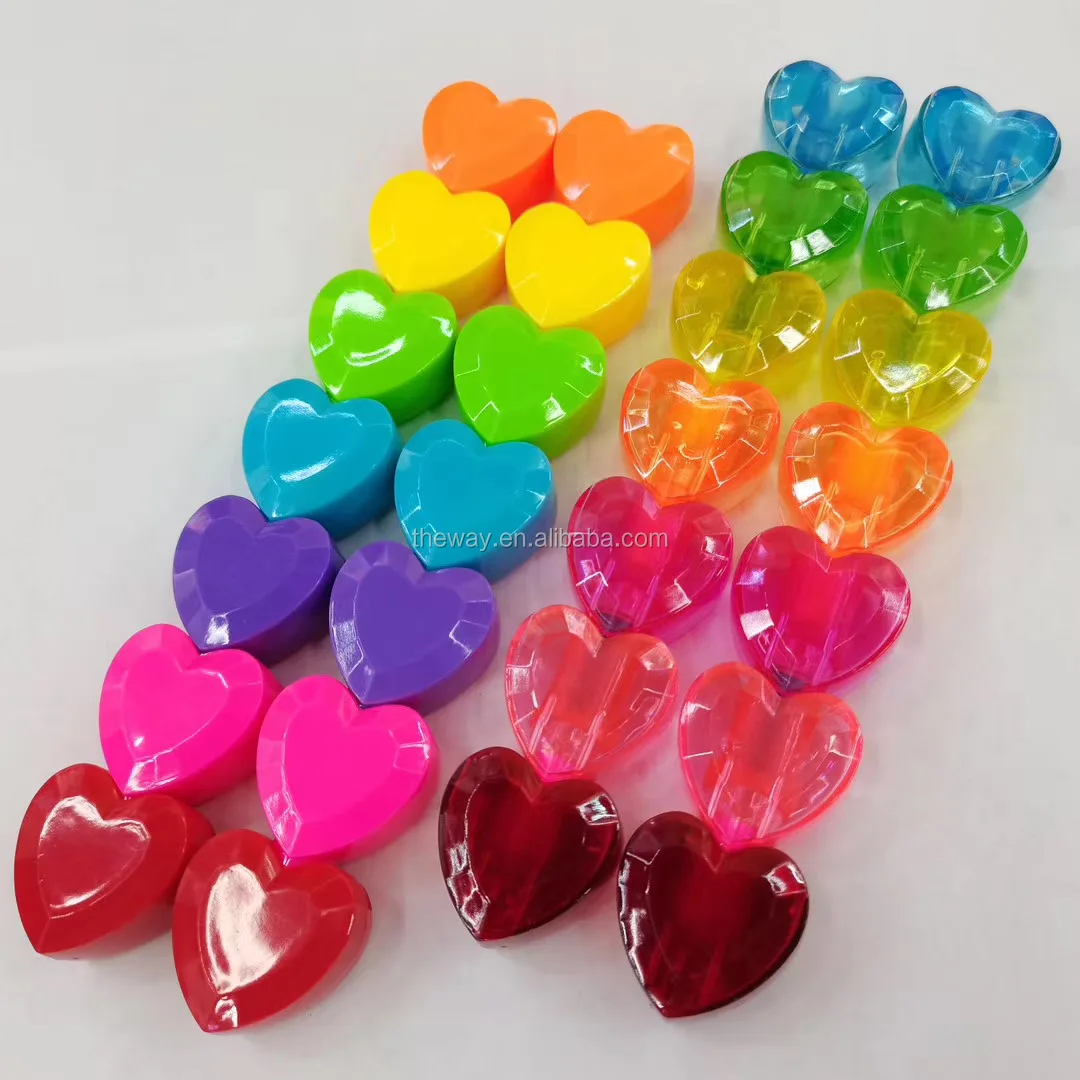 Stacking Highlighter  Mini Heart  Stackable Highlighter Pastel