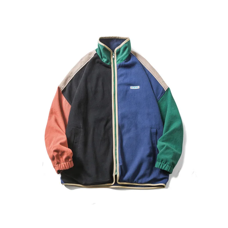 OEM Factory Custom Stylish Patchwork Real Men Varsity Jackets Patches Embroidery Ports Men Letterman Varsities