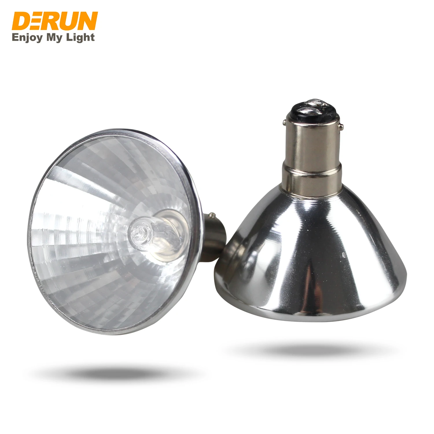 Dimmable BA15D Base 12V 20W 35W 50W AR56 Halogen Bulb for Residential Lighting 2700K Warm White Light Lamp HAL-AR56