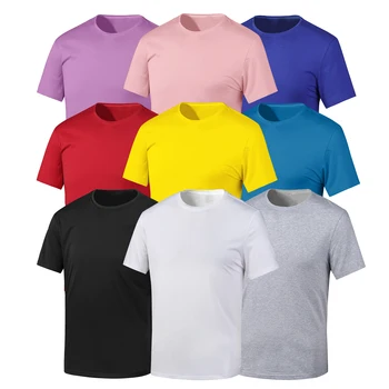 Wholesale World Series Mens Clothing Fitted T-Shirts Blank 100% Cotton Custom Men T shirt For Men