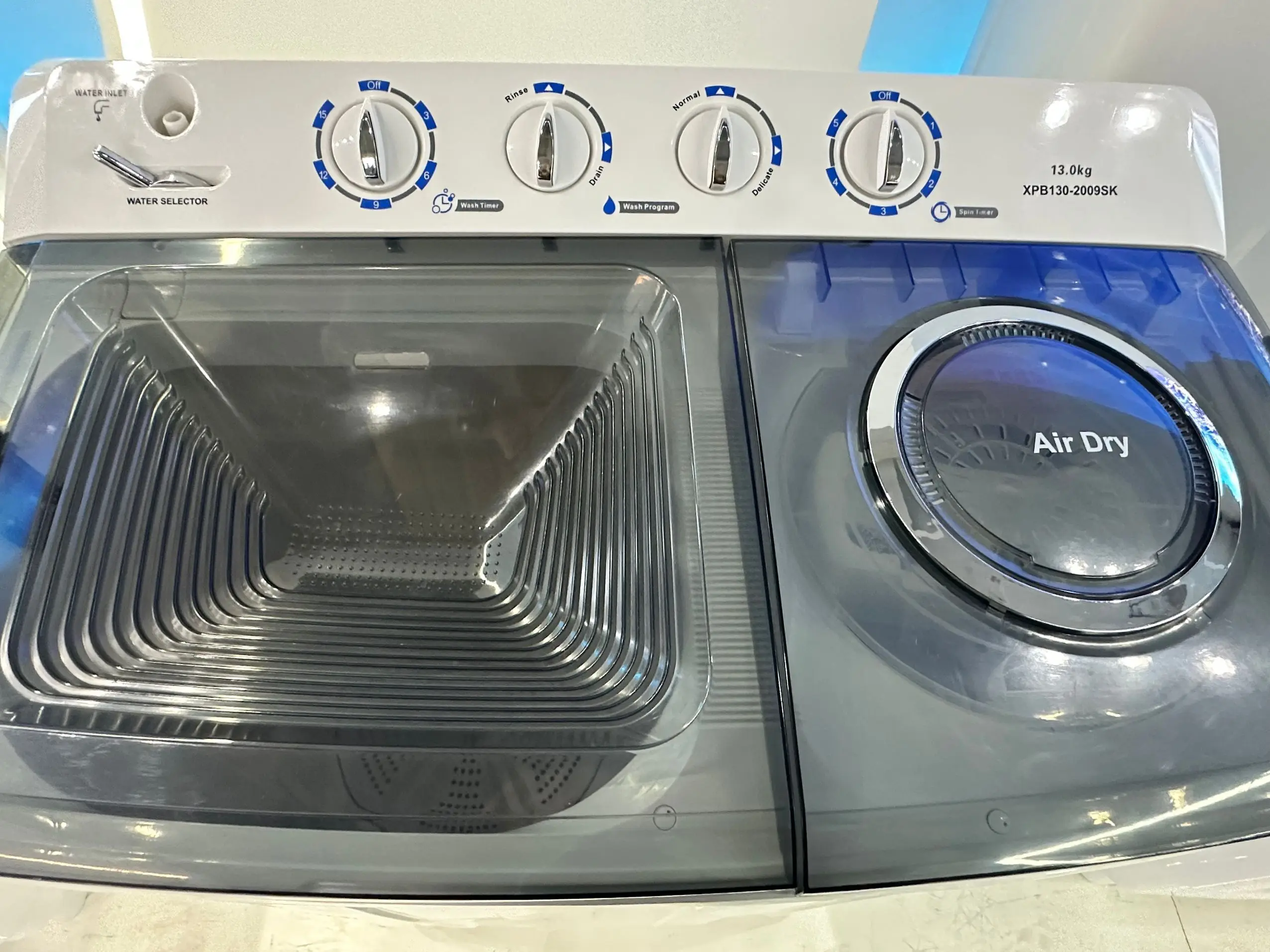 13KG Twin Tub Washing Machine - Semi-Automatic & Durable