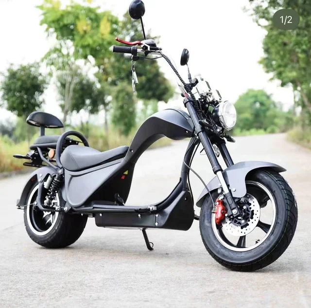 USA Warehouse Canada warehouse Eec Coc Long Range 1500w 2000w Fat Tire Motorcycles Electric Scooter Citycoco chopper scooter