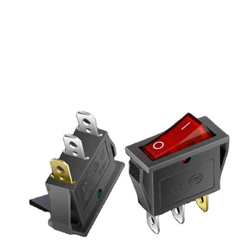 New arrival 4 Pins 2Position Waterproof LED Lighted Rocker Switch on sale