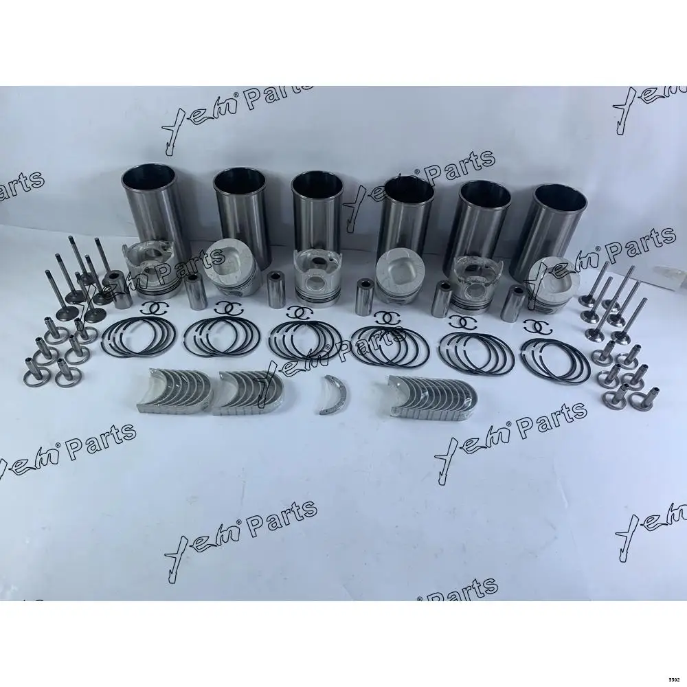 Wholesale High Quality 6SD1 Engine Rebuild Kit With Valve Bearings Set Piston Ring for Isuzu