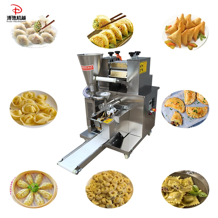 Samosa Making Machine Automatic Samosa Machine a Raviolis Curry Puff Making Machine