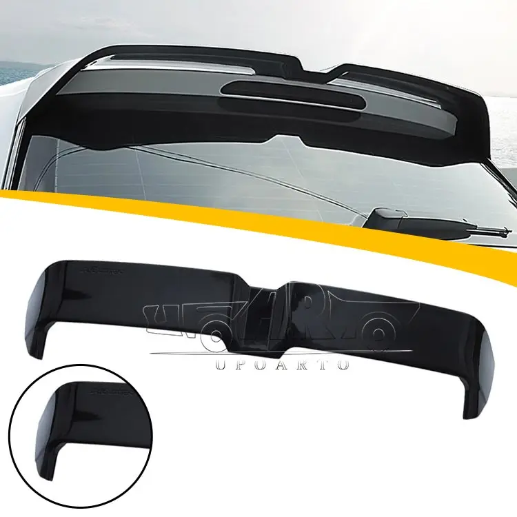 Gt Wing Spoiler With Led Carbon Fiber Duckbill Ducktail Car Rear Roof