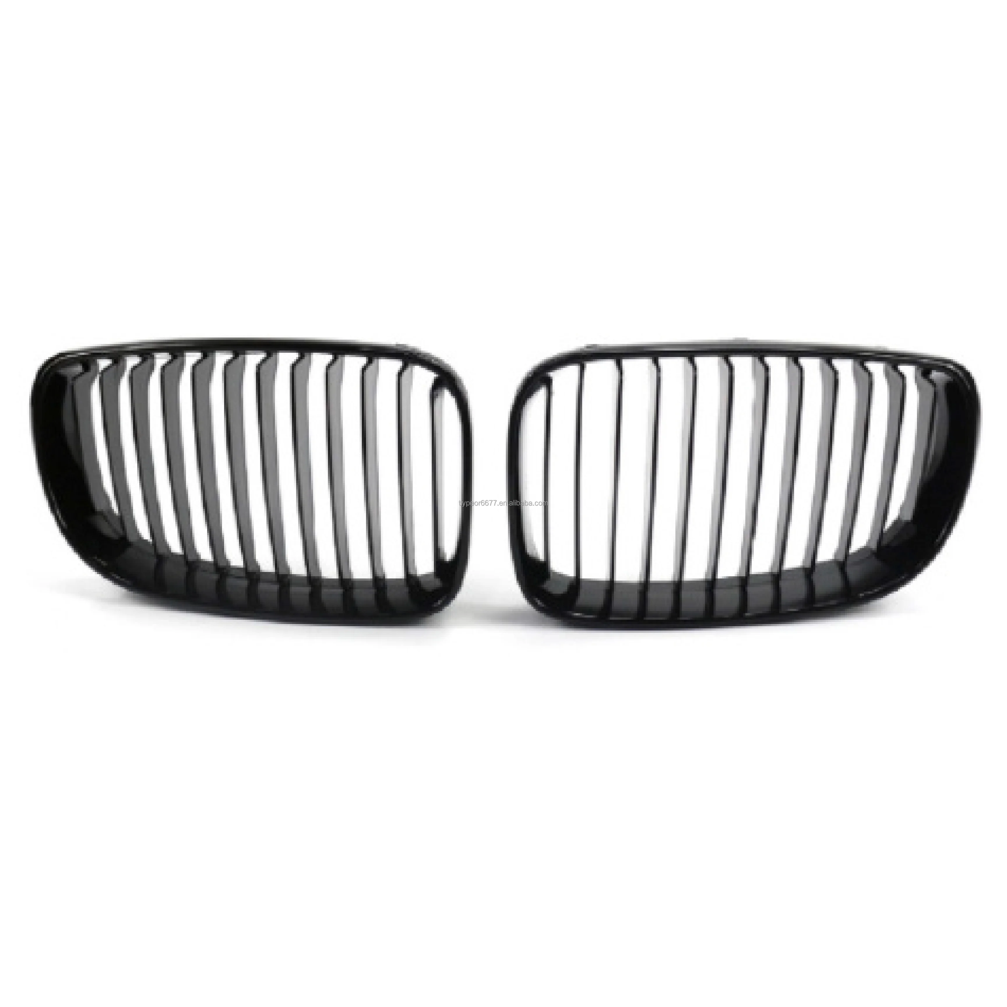 product tiypeor automotive double lines front bumper hood grille replacement three   color grill for bmw 1 series e87 e81 2008   2014-4