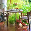 80cm round table [one table and two chairs]