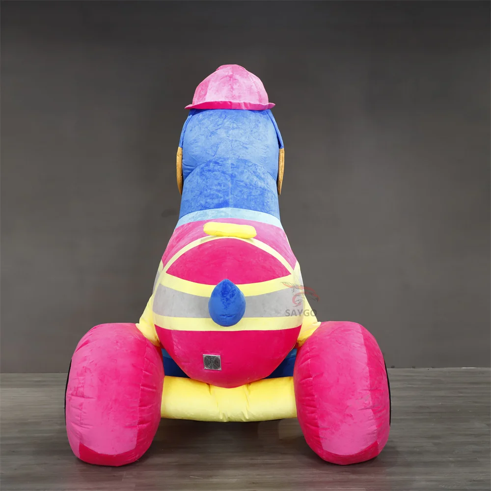 Customize Inflatable Dog Cosplay Mascot Costume for Park Advertising Arracts Walking