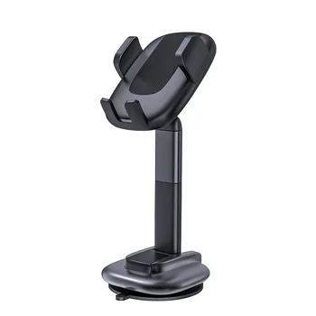 Free rotation Adjustable length Mobile Phone Mount Stable safety Car Phone Holder with instant release button