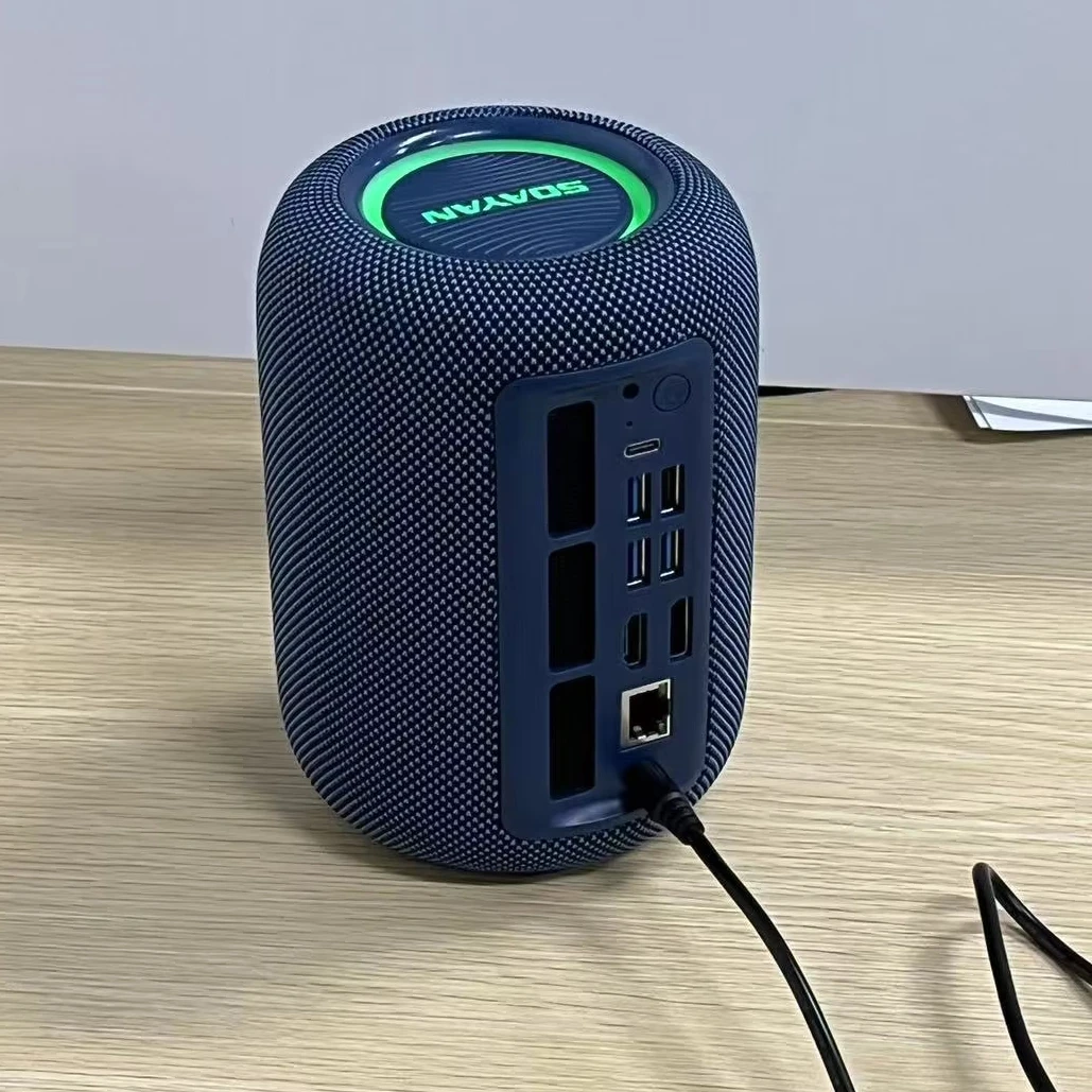 SOAYAN 2025 EXR1 Mini Gaming PC - AMD Ryzen 7, 32GB DDR5, 1TB SSD