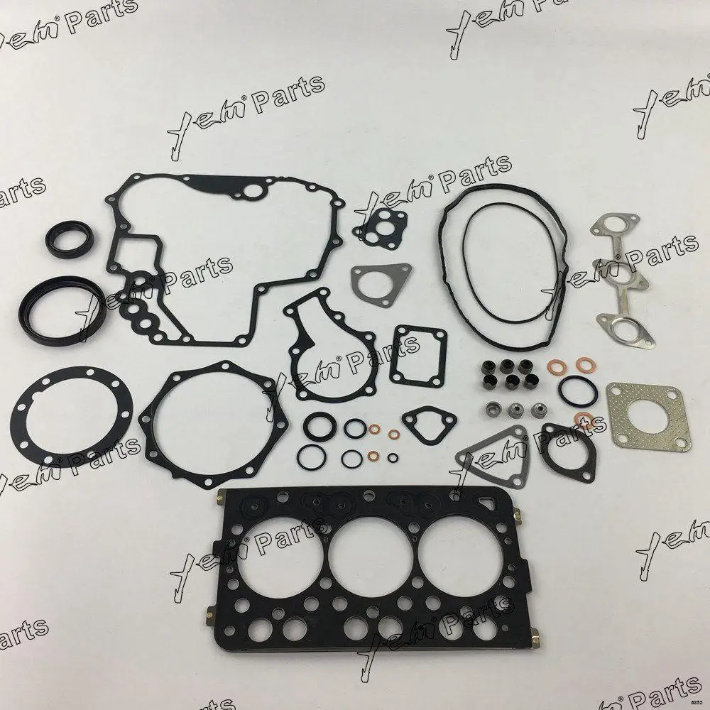 Overhaul Gasket Kit With Head Gasket 1G957-99363 Fit for Kubota D662