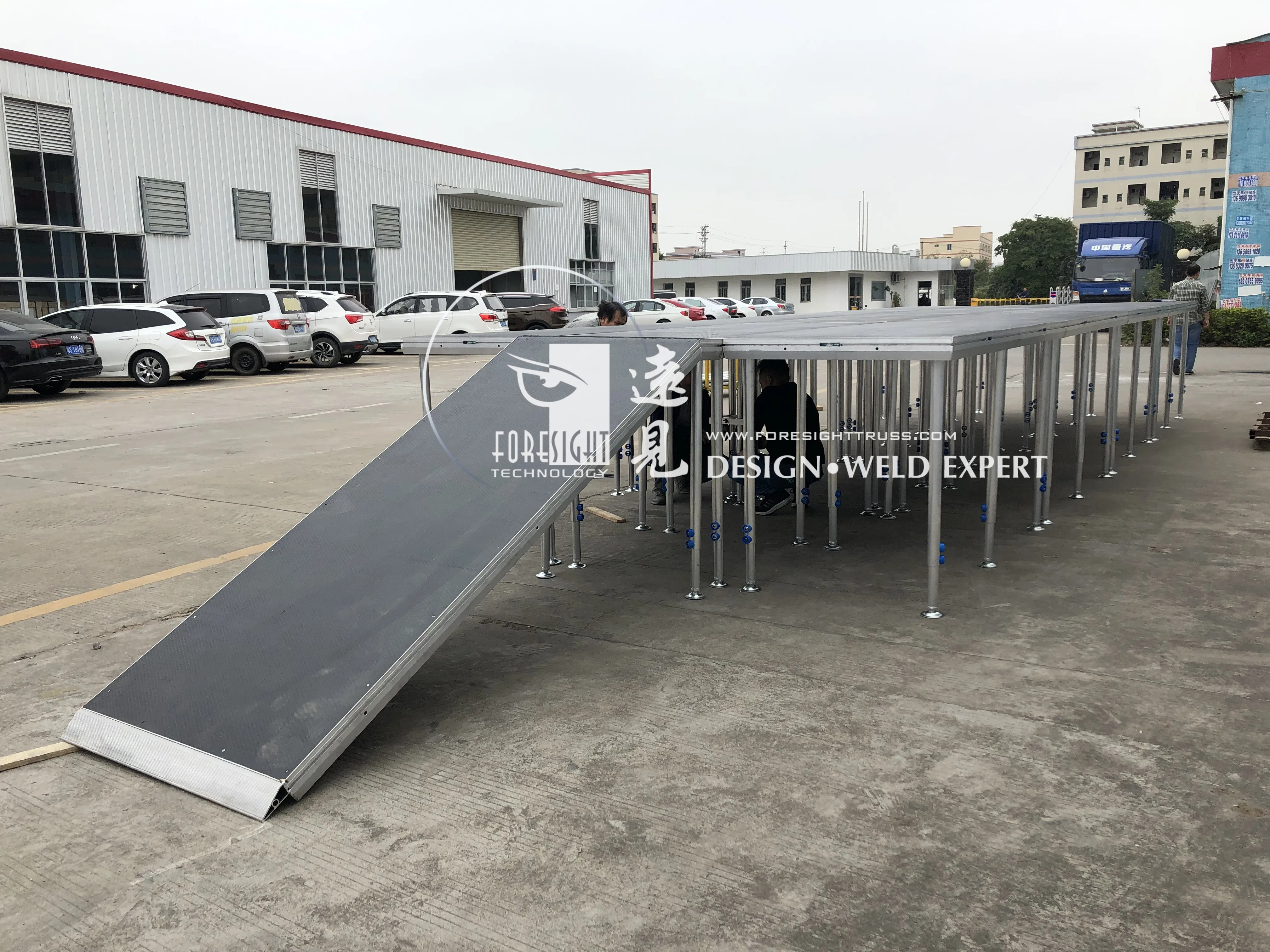 High Quality Easy Set up Aluminum Portable Stage Platform Catwalk Event Stages for Sale