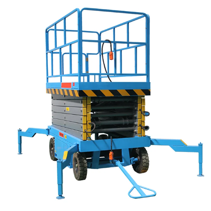 Featured Products Factory Price Hydraulic 6M Lift Height Electric Mobile Scissor Lift