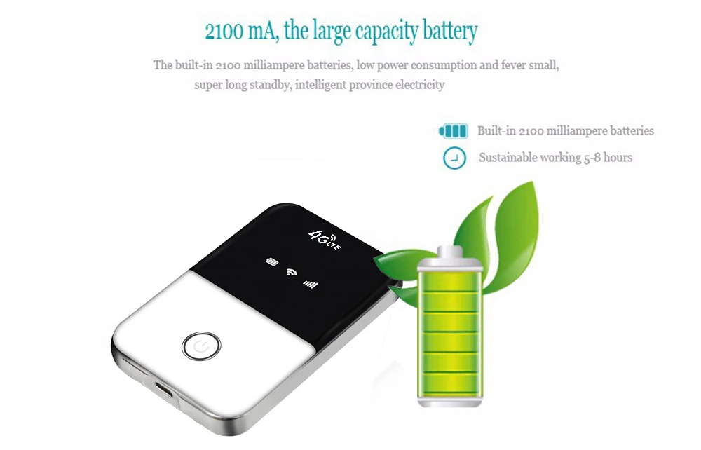 Portable Wifi Router Mini Wireless Wifi Routers Battery Mobile Hotspot 4G Lte Long Range 4G Pocket Router Wifi With Sim Card