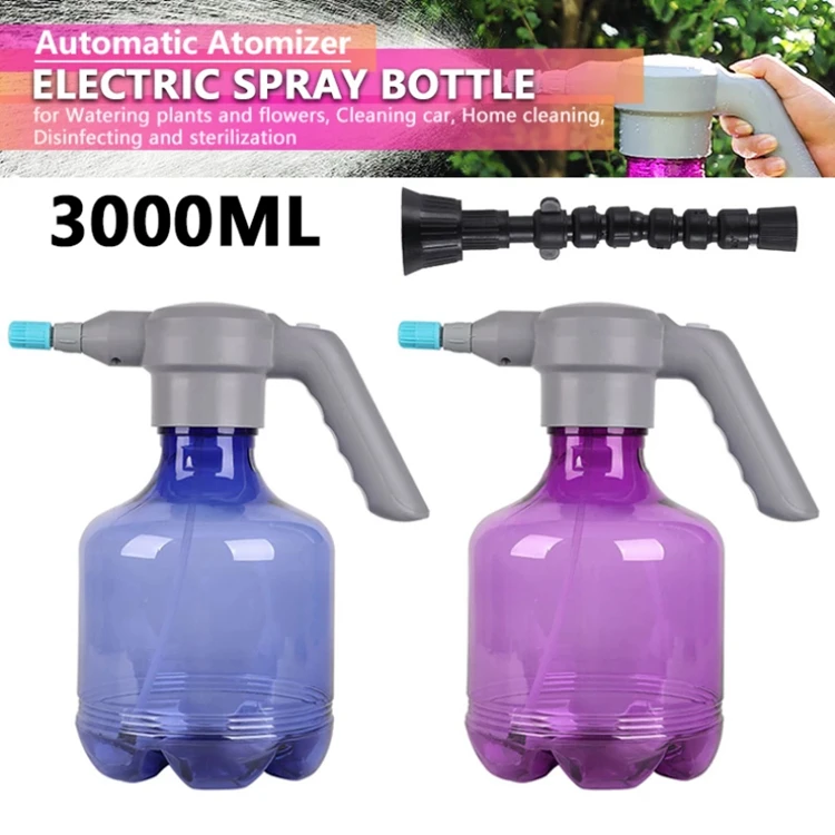 3000ml Empty Spray Bottle Mist Water Dispenser Sprayer Garden Plants Watering 