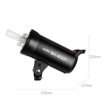 Godox SK400II Professional Compact 400Ws Studio Flash for Photography Studio Live detail image