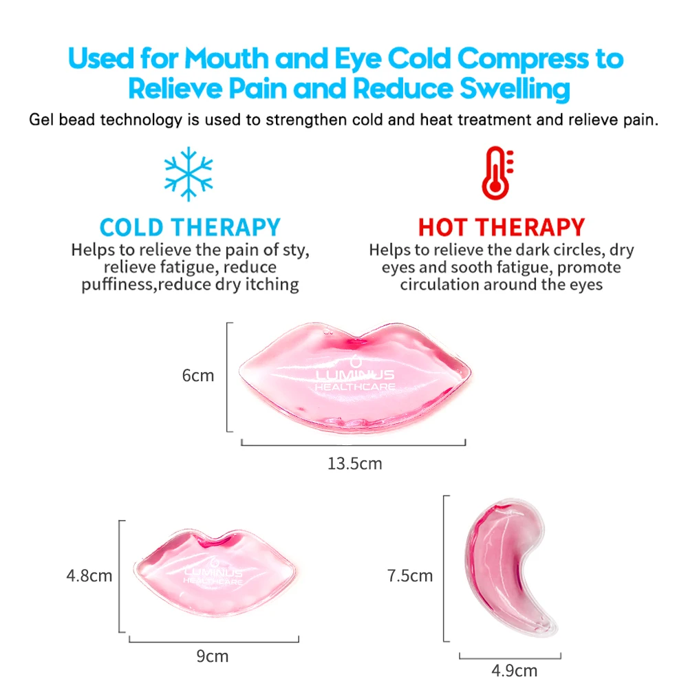 Lip Shaped Gel Ice Pack Reusable Lip Ice Pack For Cosmetics Buy Lip Ice Pack,Lip Shaped Gel