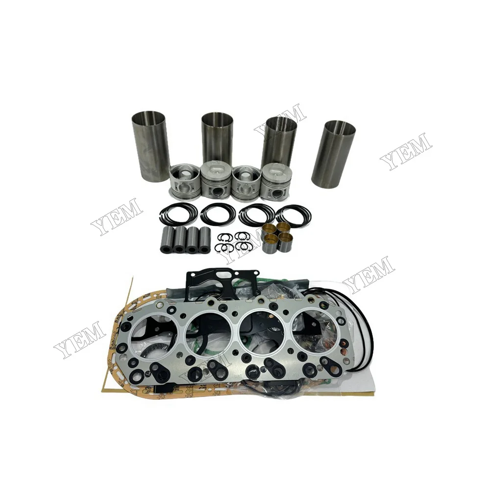 D201 Overhaul Kit With Gasket Set Fits for Isuzu Replacement Heavy Duty Engine Parts 6