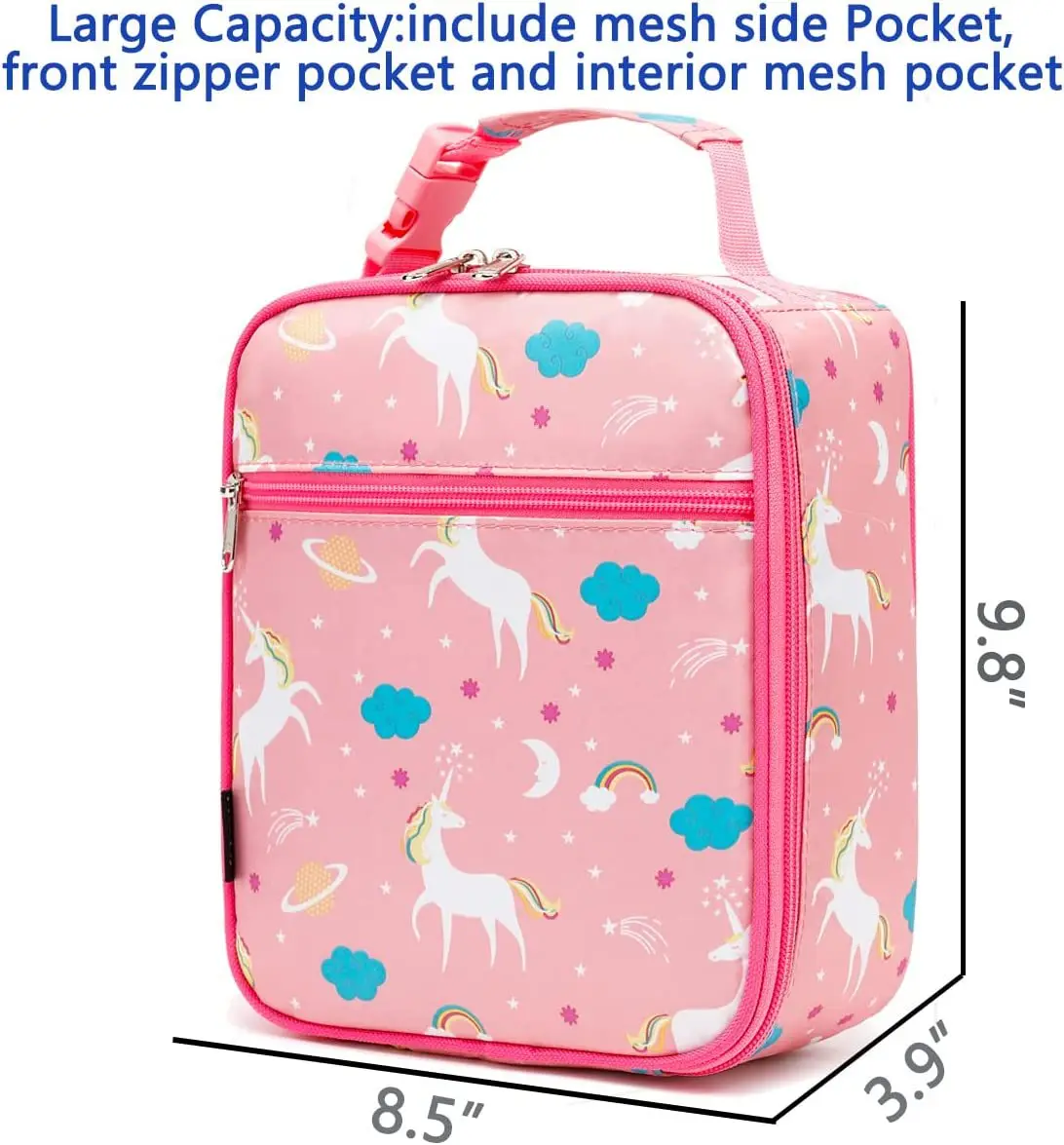 Kids Unicorn Lunch Bag Insulated Lunch Bag For Children Children Lunch