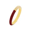 Maroon 18K Gold