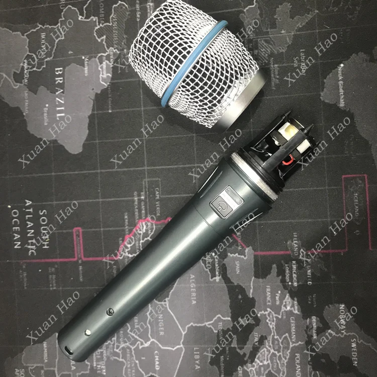 SHURE BETA 87A ダイナミックマイク配線付き Beta87a有線ハンドヘルドダイナミックマイクボーカルマイクロフォン