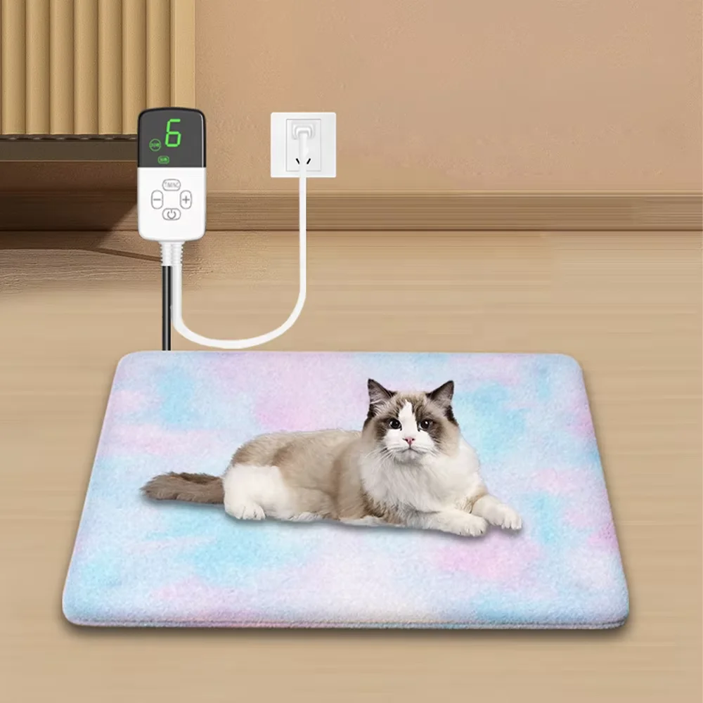 Thermal Pet Heating Pad Cat Constant-Temperature Electric Blanket Waterproof and Bite-Resistant Electric Dog Mat
