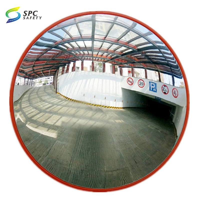 Широкоугольное отражающее безопасное зеркало для потайных углов разных размеров внутреннее противоугонное склада гаража парковки