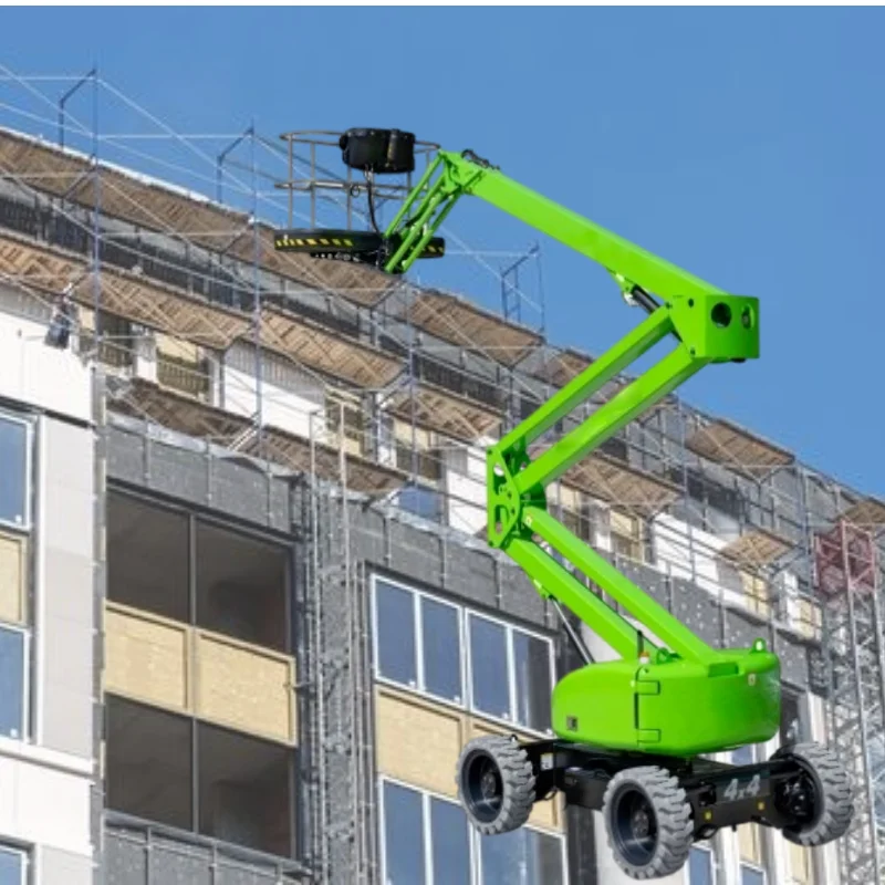 30ft 40ft 45ft 60ft Remote Control Articulated Boom Lift Pen Elevator