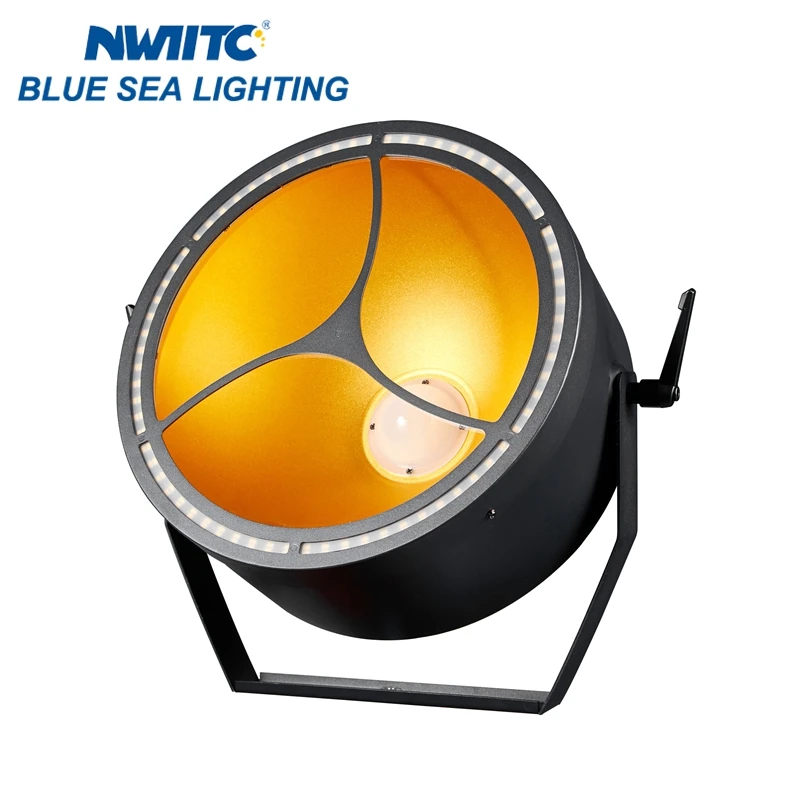 200W Retro LED Moving Stage Lights Warm White Emission with Colorful Backlight and Variety of Colors