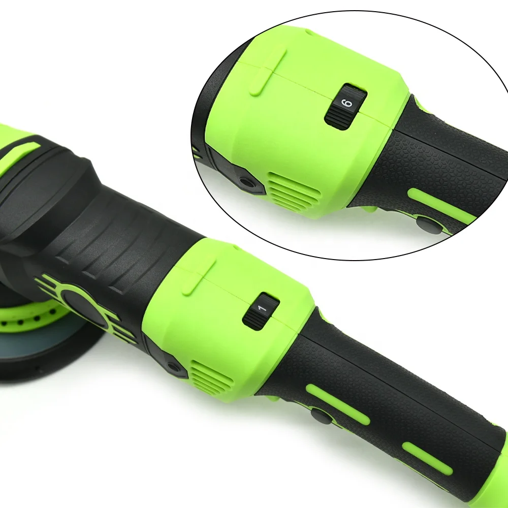 Dual Action Mini Car Polisher with 5 inch and 6 inch Backing Pad Auto Detailing Products