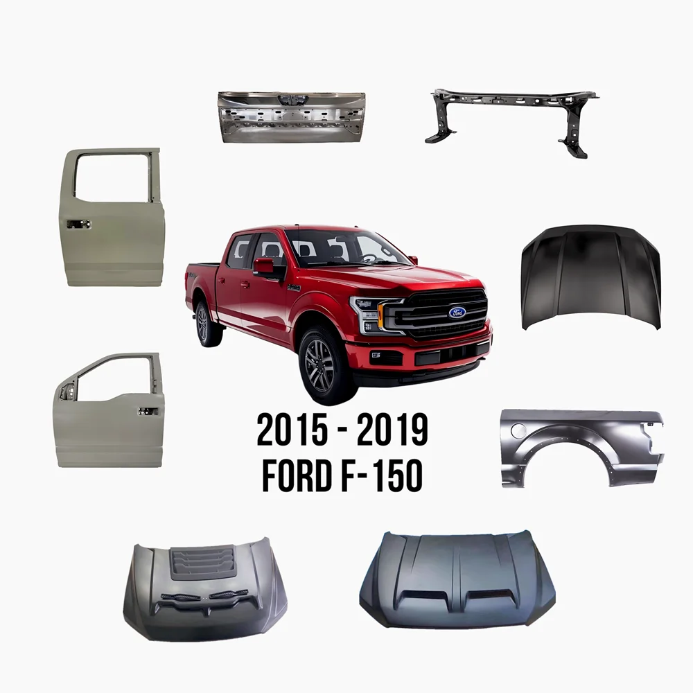 Car Front Door For 2015-2020 Ford F150 F250 Raptor Shelby Pickup Car Body Parts FL3Z1620125C