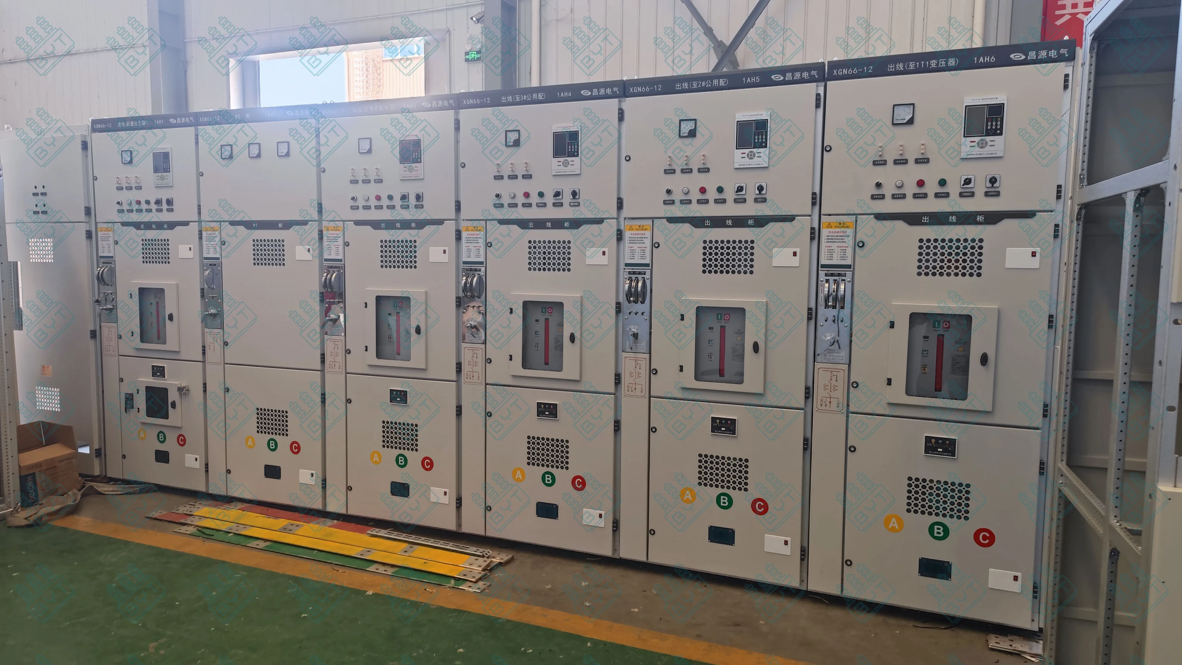 Compact Substation Cubicle Transformer 1000kva Three Phase 10kv Input ...