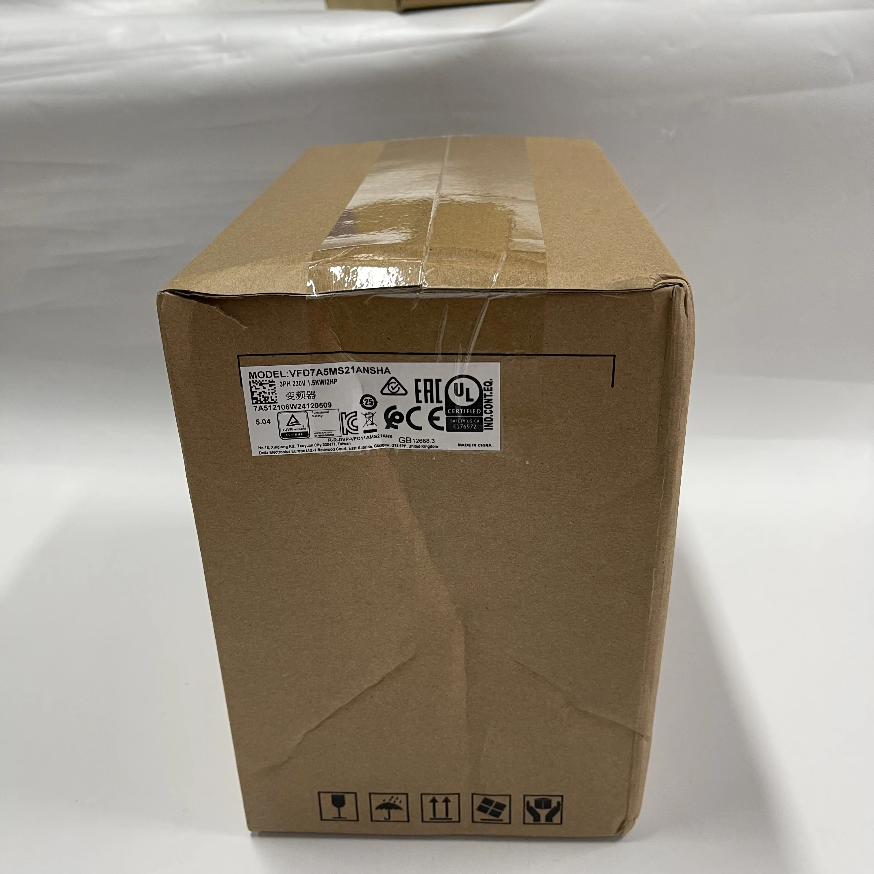 Delta Variable Frequency Drive VFD VFD7A5MS21ANSHA Delta Variable Frequency Drive VFD VFD7A5MS21ANSHA