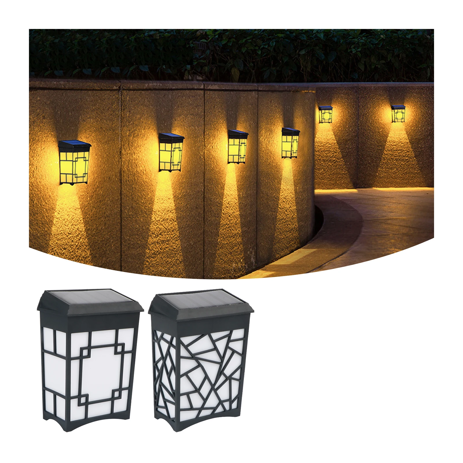 solar wall lights