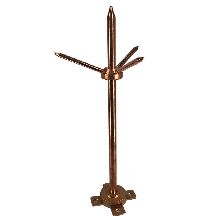 REFINE 20 Years Factory Directly Selling Lightning Rod Customizable Design Lightning Protection Air Terminal Thunder Arrester