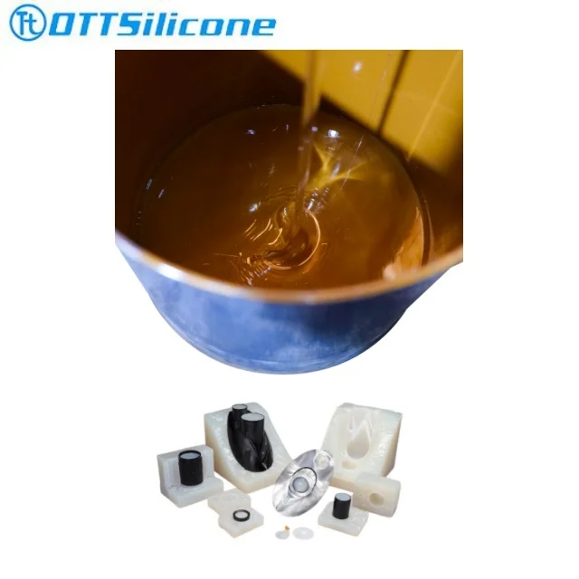 40 Shore A Transparent Silicone Rubber Platinum Cure RTV 2 for Jewelry casting/Rapid Prototyping/Vacuum Casting Silicone Mould