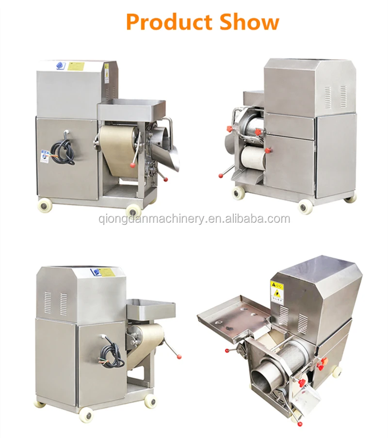 Commercial Fish Meat Machine Fish Shrimp Crab Bone Meat Separator