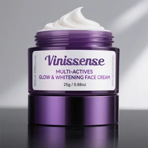 Daily Moisturizing Dark Spot Remover Whitening Bleaching Lightening Anti-Aging Properties Lavender Face Vitamin C Cream