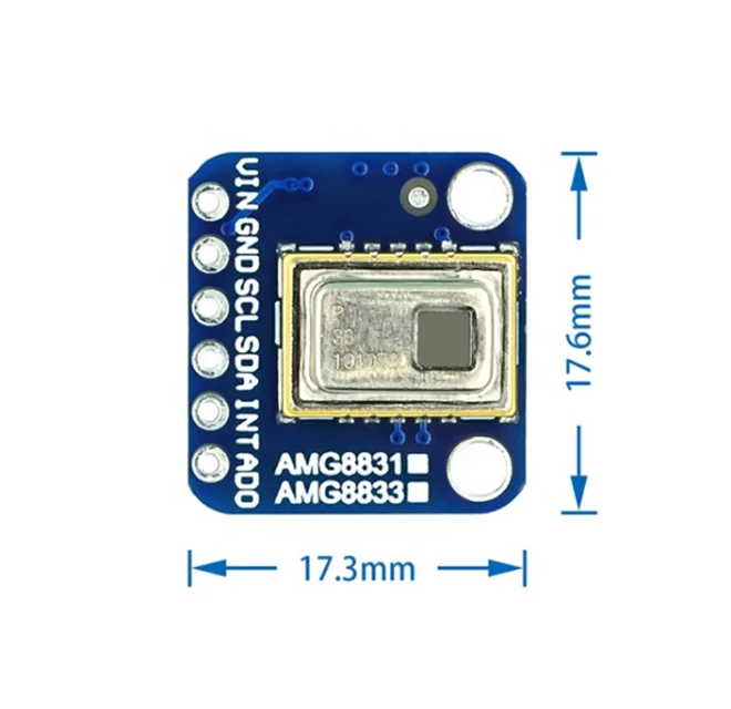 AMG8833 IR 8X8 Thermal Imager Array Modul Sensor Suhu untuk Raspberry Pi