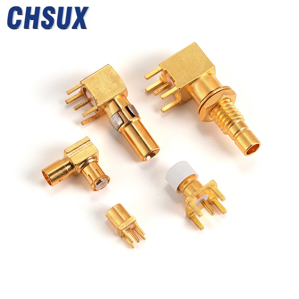 Right Angle Pcb Edge Mount Male Female Rf Connector Rf Module Rf Edge ...