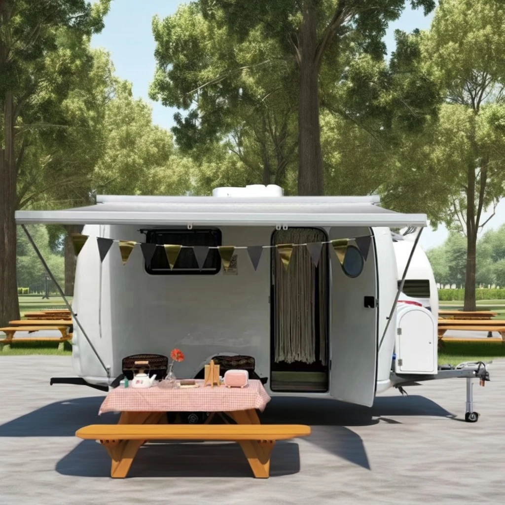 Lekki przyczepa karawan typu teardrop według australijskich standardów, minirekreacyjny pojazd do rajdów terenowych, przyczepa kempingowa typu teardrop