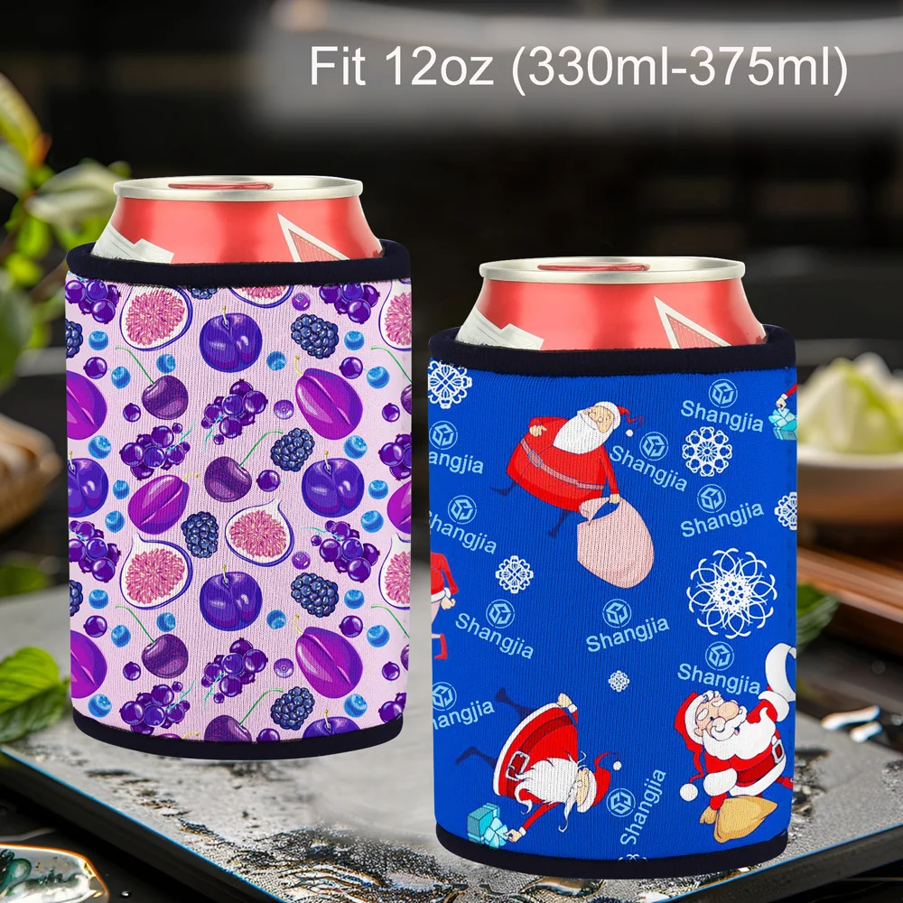 Skinny Can Cooler Sublimation Custom Personalized Beer Sleeves Drink Can Coozies Insulated supplier