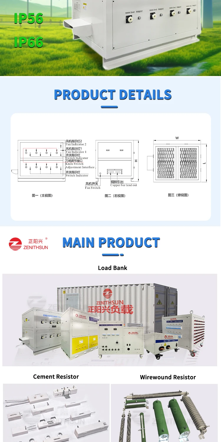 Ac Variable Resistive Dummy Load Bank,415vac 3 Phase 4 Wire,150kw - Buy ...