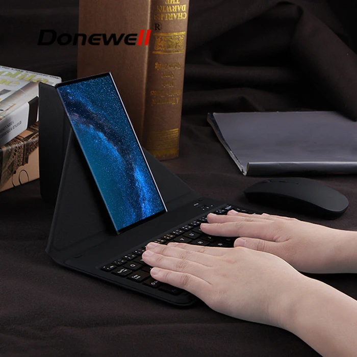 Оптовая продажа, универсальный планшетный компьютер с тремя системами, 9 дюймов, 10 дюймов, универсальная клавиатура, кожаный чехол для планшета